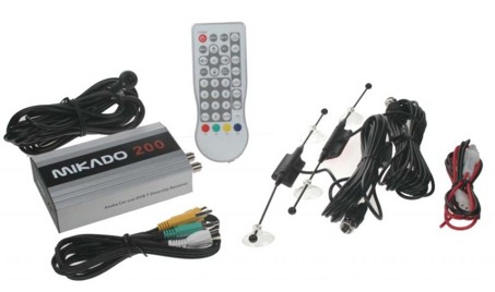 Mikado200 miniaturní DVB-T digitální tuner +...