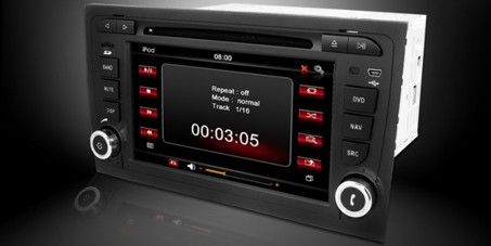 2DIN DVD autorádio Audi A4 2002...