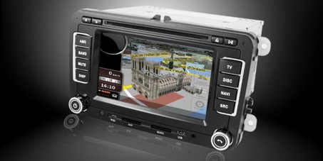 2DIN DVD autorádio s 6,2" monit...