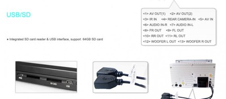 2DIN DVD autorádio s 6,2" monit...