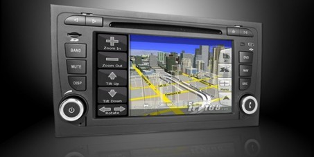 2DIN DVD autorádio Audi A4 2002...