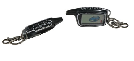 2-WAY CAR autoalarm, 2 x LCD ovl...