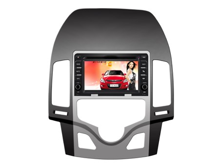 2DIN DVD autorádio Hyundai i30 s 7" monitorem ...