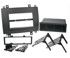 2DIN redukce pro Cadillac CTS 03-, SRX 04-07 šedý