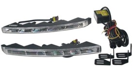 Světla pro automatické denní svícení s LED, homologace