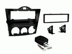 2DIN redukce pro Mazda RX8 2004-2008 černý