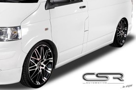 VW T5 boční spodní spoiler / krátký rozvor / 2x dveře