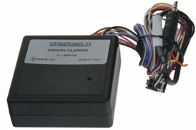 UNI adaptér CAN-Bus/ovládání Clarion + rychl., 15, osv., zpát