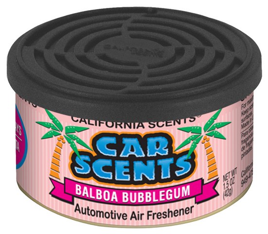 California Car scents Balboa Bubblegum - Žvýkačka