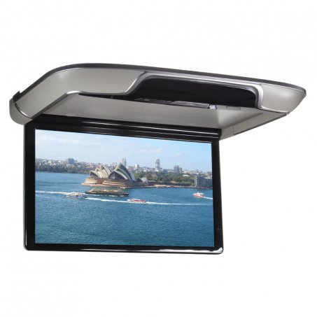 Stropní LCD monitor 15,6" šedý s OS. Android HDMI / USB,