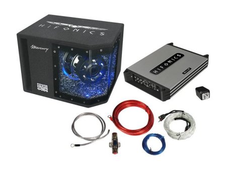 Hifonics MBP1000.4 set subwoofer a zesilovač