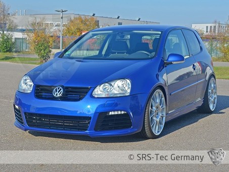 VW GOLF V G6R-Style R přední spoiler bez mřížek SRS-Tec