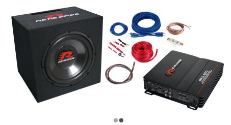 Renegade RBK550XL set subwoofer a zesilovač