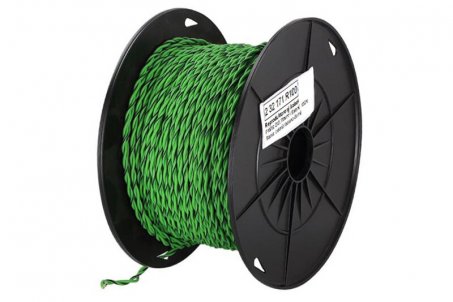 Kabel repro 2x0,75mm² zelený