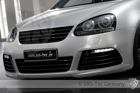 VW GOLF V G6R-Style R Clean přední spoiler + denní svícení SRS-Tec