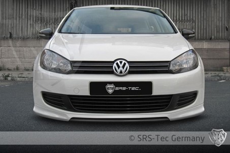 VW GOLF VI V-Style přední spodní spoiler SRS-Tec