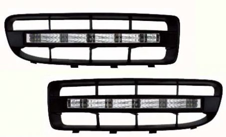 LED světla pro denní svícení Škoda Octavia I 2000-10, ECE