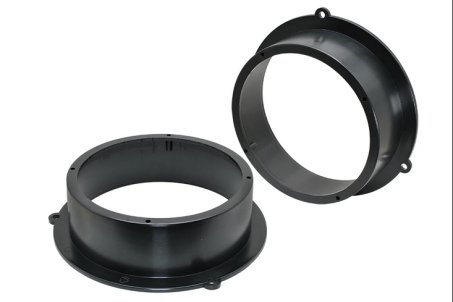 Plastové adaptéry repro 165mm AUDI A4 (09-15) / Q5 (12-17) - zadní dveře