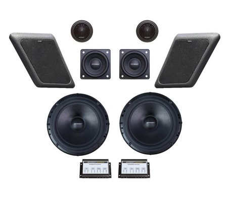 VW T6.1 California soundsystem přední Jehnert Sound Design