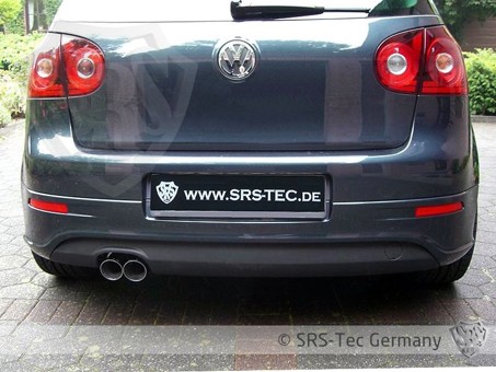 VW GOLF V G5-R32 zadní difusor SRS-Tec