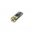 LED T10 bílá, 12-24V, 12LED/3030SMD