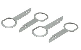 Vidličky pro autorádia VW / Audi / Mercedes 4ks