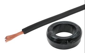 Napájecí kabel - černý 5mm²