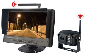 SET bezdrátový digitální kamerový systém - 7" monitor
