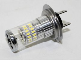 TURBO LED 12-24V s paticí H7, 48W bílá
