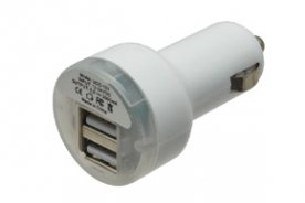 CL nabíječka 2x USB 2,1A+1A