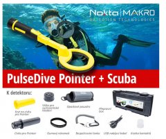 potápěčský detektor Nokta PulseDive - zapůjčení