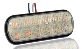 PROFI výstražné LED světlo vnější, 12-24V, homologace