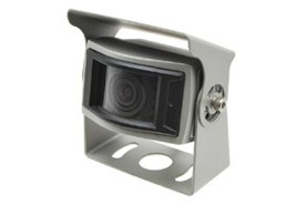 Couvací kamera širokopohledová - stříbrná