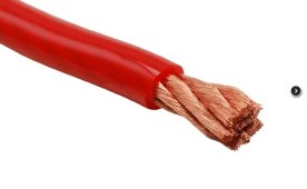 Napájecí kabel 50mm² - rudý