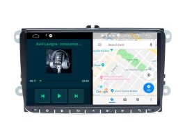 Autorádio pro VW, Škoda s 9" LCD, OS Android, WI-FI, GPS, CarPlay