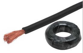 Napájecí kabel - černý 8mm²