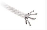 Napájecí kabel - stříbrný 20mm2 - 1m